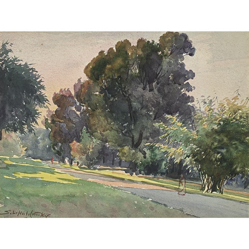 S L Haldankar Nature Painting