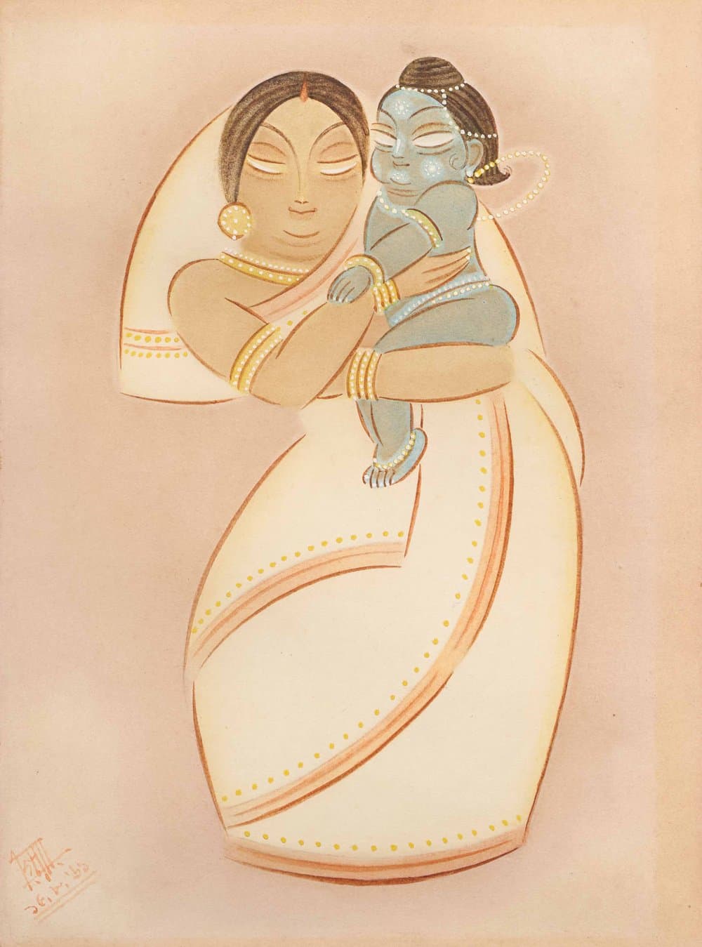 Ganesh Pyne Mother & Child