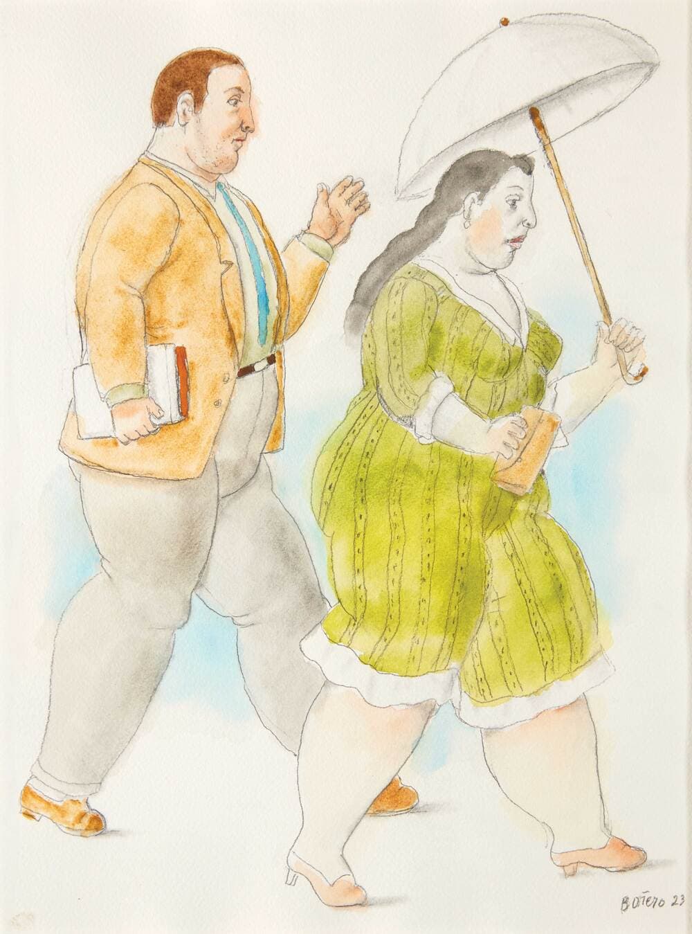 Fernando Botero Painting