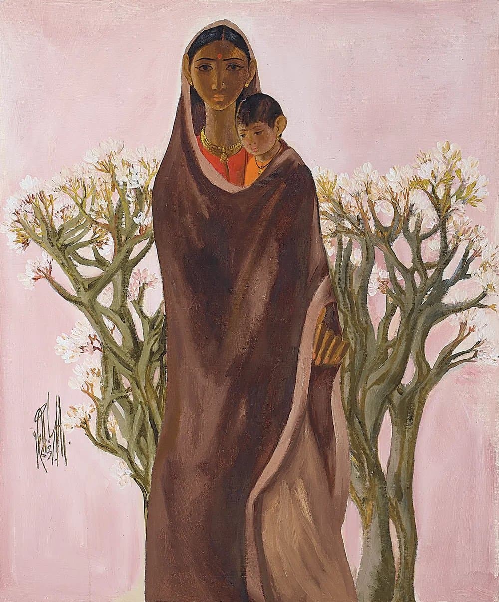 B Prabha Mother and Child