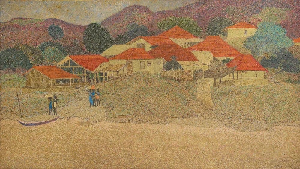N S Bendre Landscape Paintings