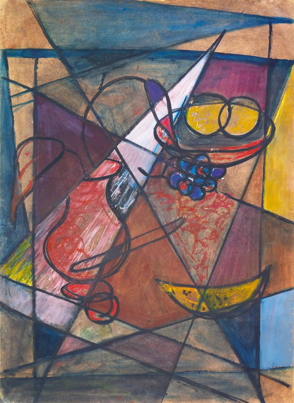 K H Ara Still Life With Fruits