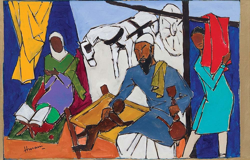 M F Husain Grandfather