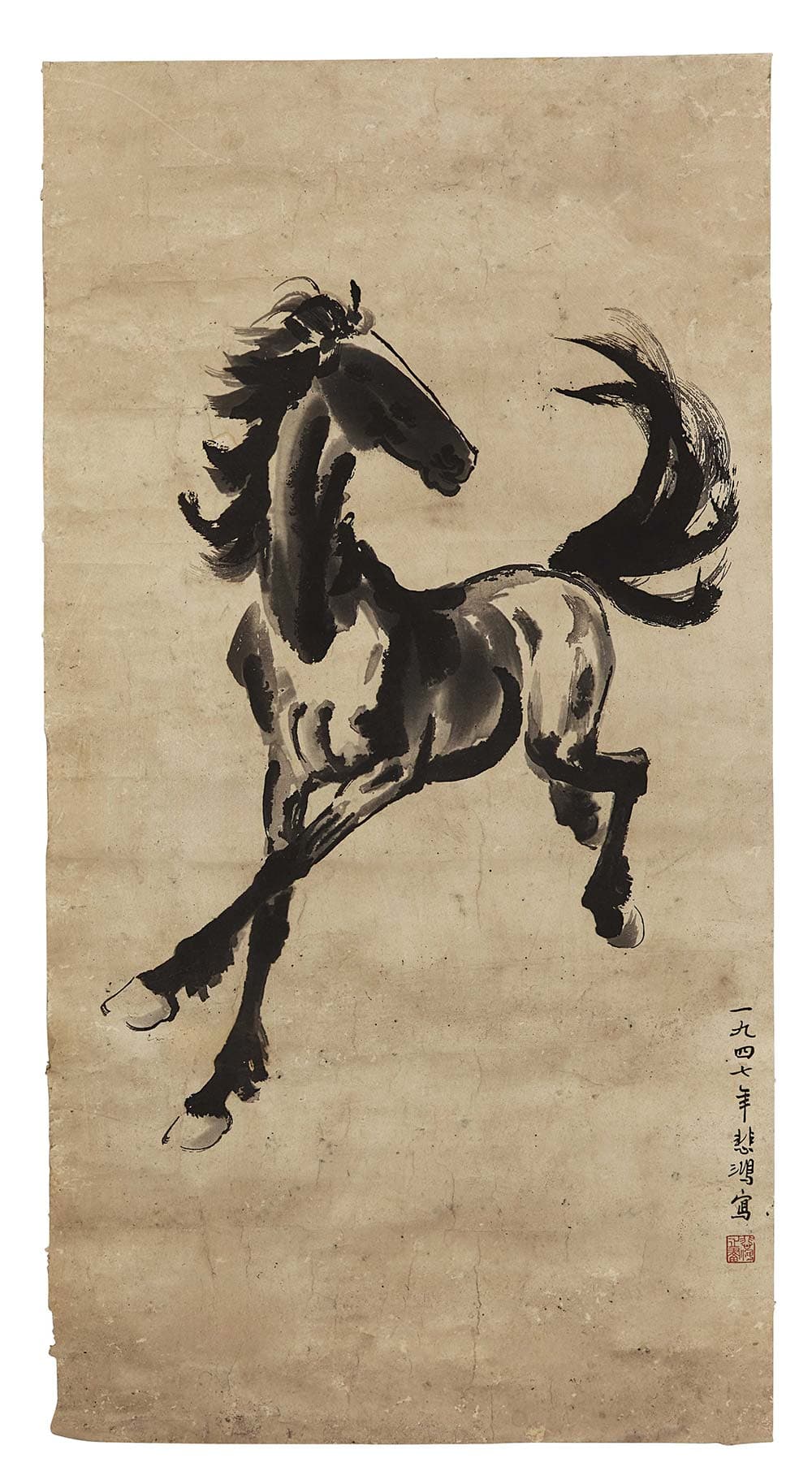 Xu Beihong Galloping Horse