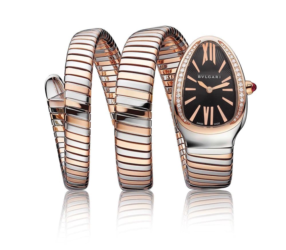 Bvlgari Serpenti Double Spiral Wrap Wristwatch