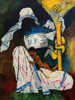 M F Husain