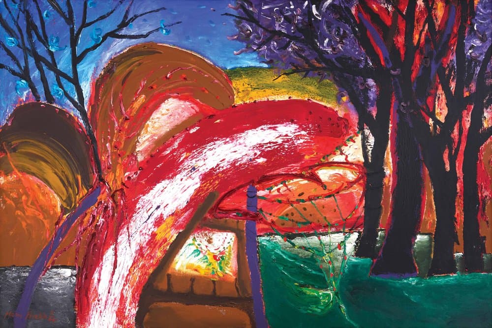 Manu Parekh Nature Painting