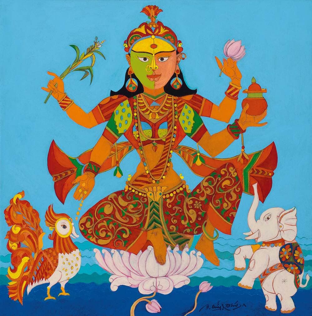 Lakshmi Painting