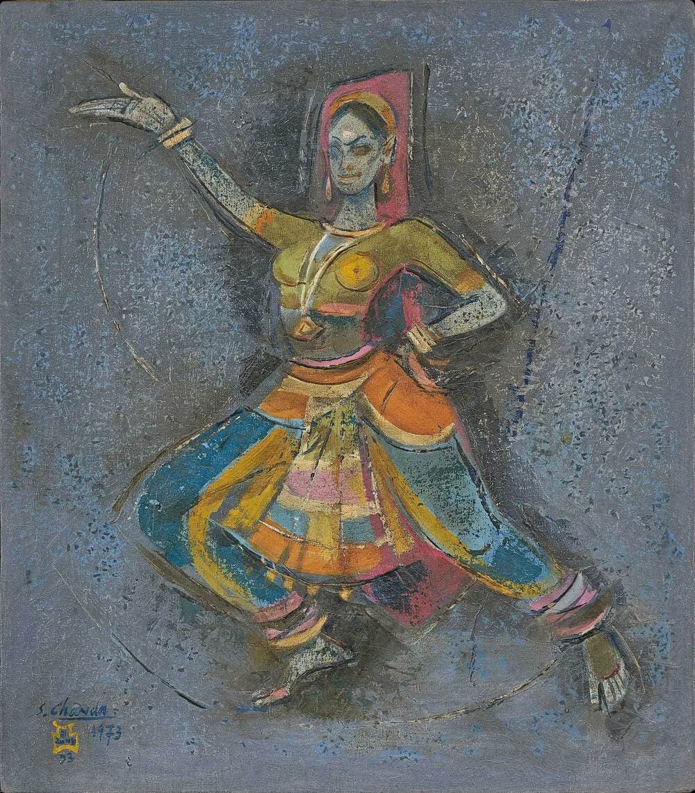 Shiavax Chavda Painting