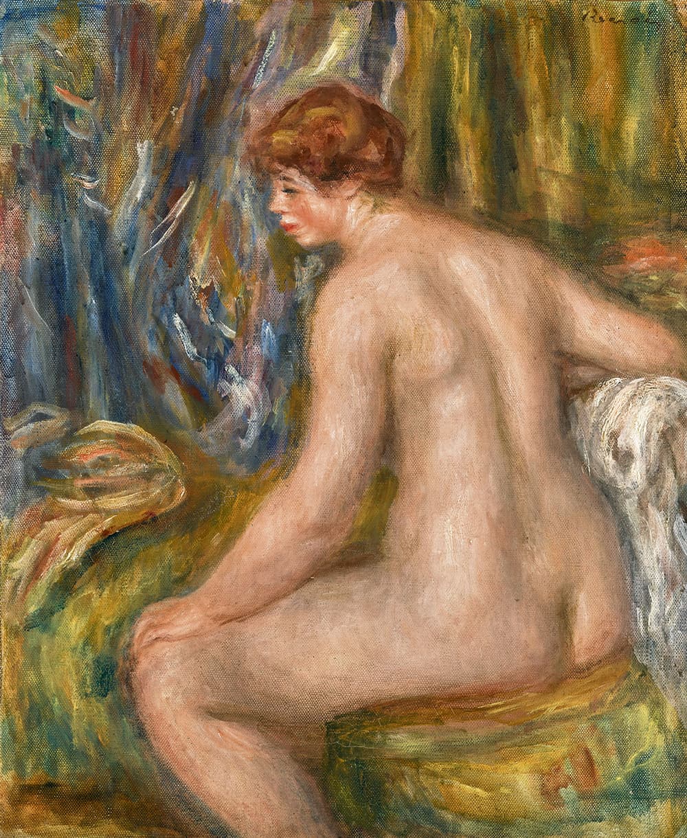 Pierre Auguste Renoir Baigneuse Assise