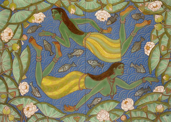 A Ramachandran Lotus Pond