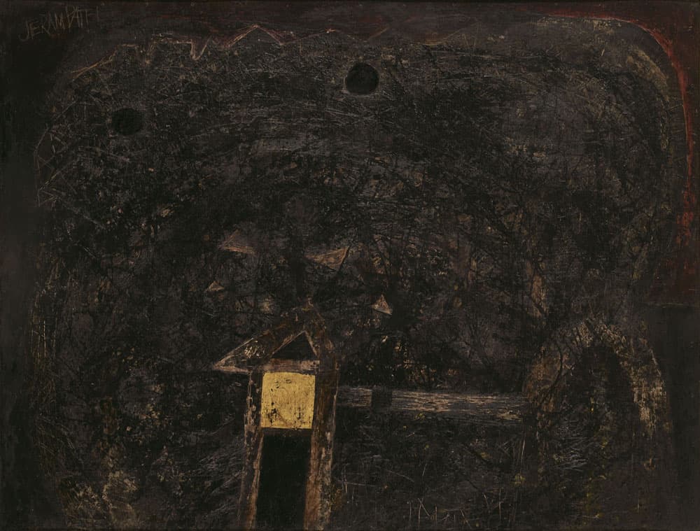 Jeram Patel Fire Painting