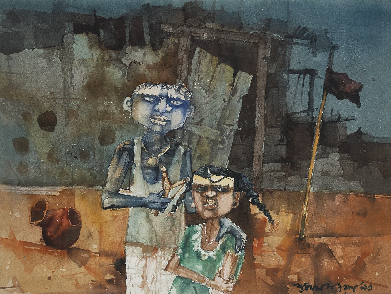 Shyamal Dutta Ray Artwork