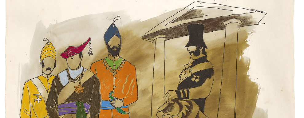 The Raj Series: M.F Husain’s Colourful Journey To India’s Colonial Past