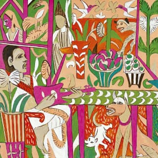 Artist K.G. Subramanyan's Mural Works: Bridging Tradition & Modernity