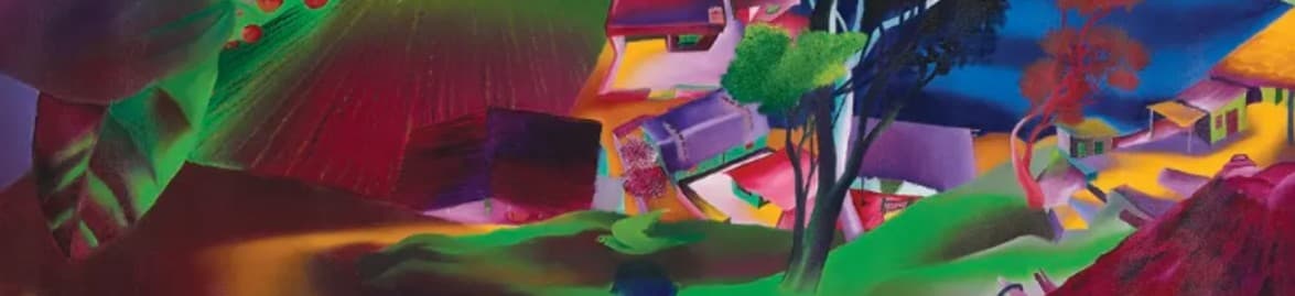 The Prism As Metaphor In Nabibakhsh Mansoori's Paintings