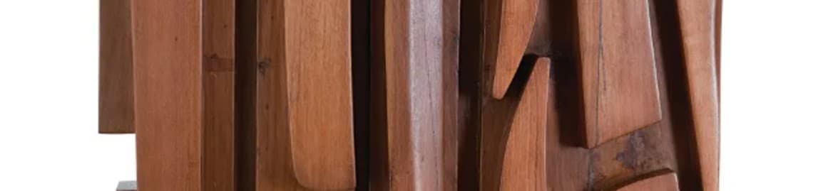 understanding form & space in piraji sagara’s wood sculptures