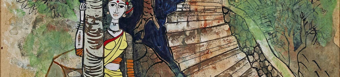 Jyoti Bhatt - Artist Profile, History, Art Style & Paintings