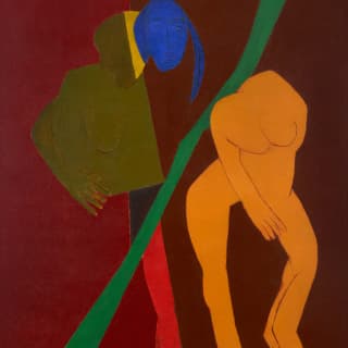 Tyeb Mehta’s Diagonal & The Birth Of A Modern Indian Masterpiece