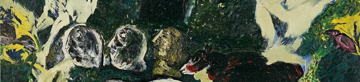 My Mother Painting (1993) by Arpita Singh