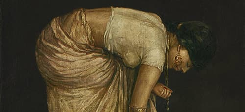 Rare work by master painter of the wet sari up for auction