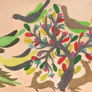 What Is Gond Painting? A Look Into Madhya Pradesh's Rich Artform