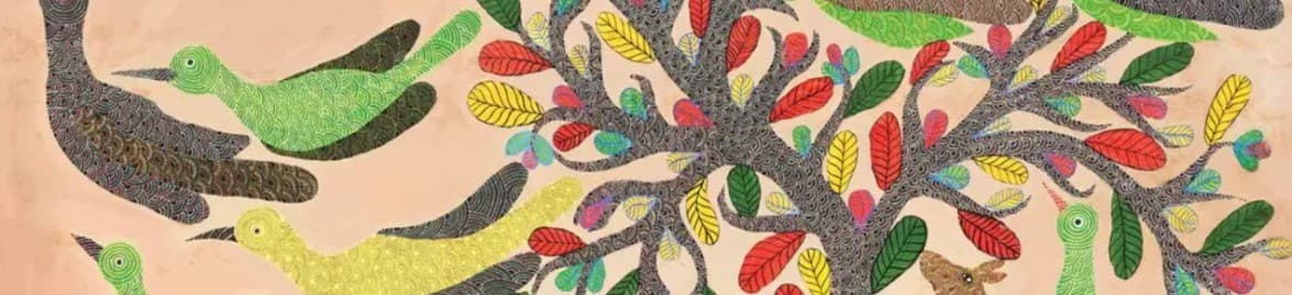 What Is Gond Painting? A Look Into Madhya Pradesh's Rich Artform