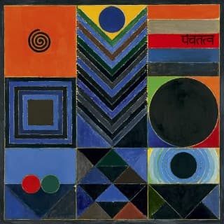 S H Raza - Arbre, Bindu, Cinq Elements (2008) | Overview