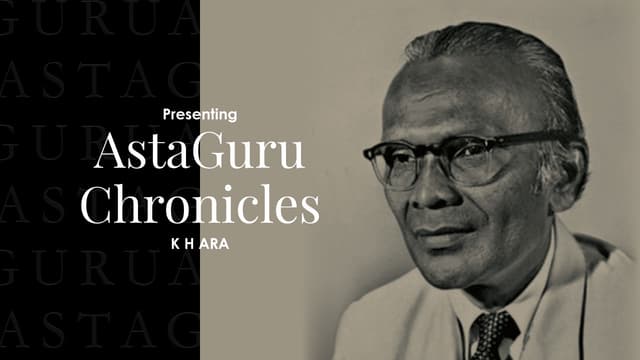 <p>AstaGuru Chronicles | Artist Stories | K H Ara</p>