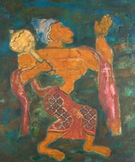 12 Beautiful Hanuman Paintings To Channel Courage & Protection