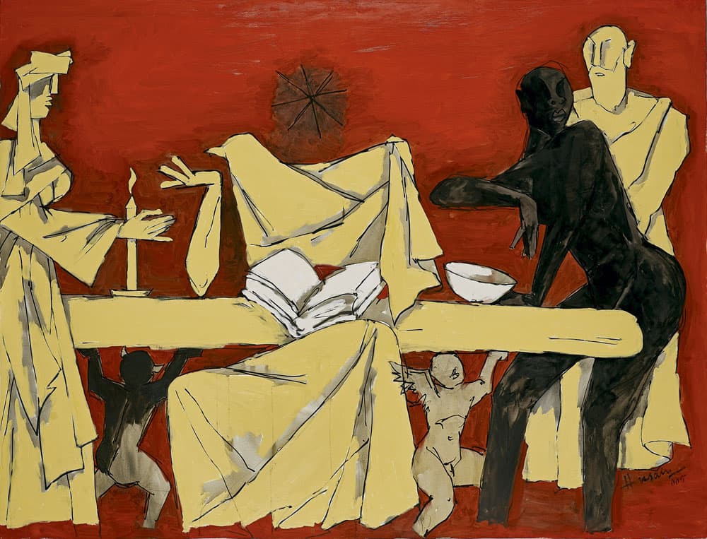 Reinterpretation Of The Last Supper In Indian Art