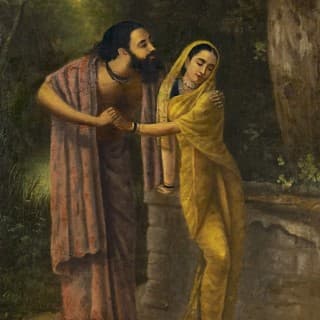 Raja Ravi Varma – Maharani Indira Devi | Overview