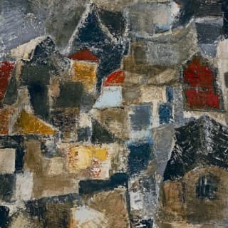 Akbar Padamsee - Greek Landscape (1960) | Overview