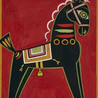 Jamini Roy - Black Horse (Kalo Ghora) | Overview