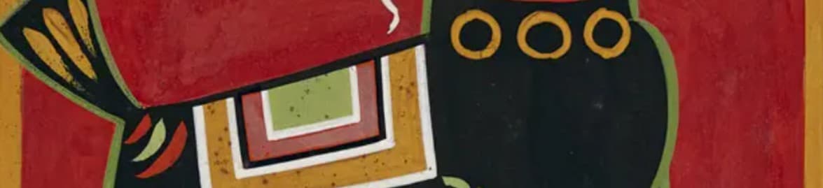 jamini roy - black horse (kalo ghora) | overview