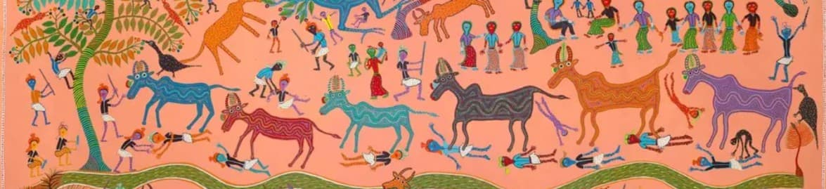 Gond Chitrakari: Eco-Friendly Practices in Tribal Art