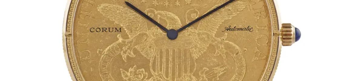 Heritage Coin Watch from CORUM
