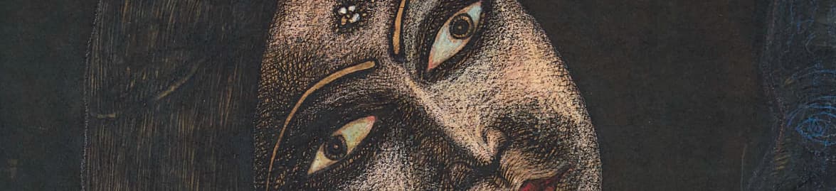 Jogen Chowdhury’s Paintings - How Ink, Watercolor & Pastel Define His Unique Style