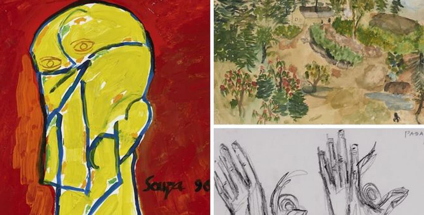 Rare modern paintings by MF Husain, FN Souza & Akbar Padamsee up for online auction