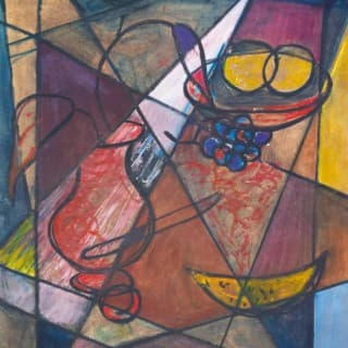 Krishnaji Howlaji Ara - Still Life With Fruits (1964)