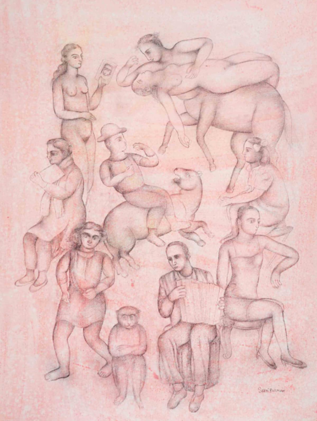 Sakti Burman - Stories in the Stories (Circa 2007) | Overview