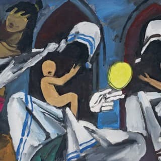 M F Husain - Mother Teresa Series | Overview