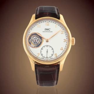 The History of the Iwc Schaffhausen Portugieser Hand-Wound Tourbillon Watches