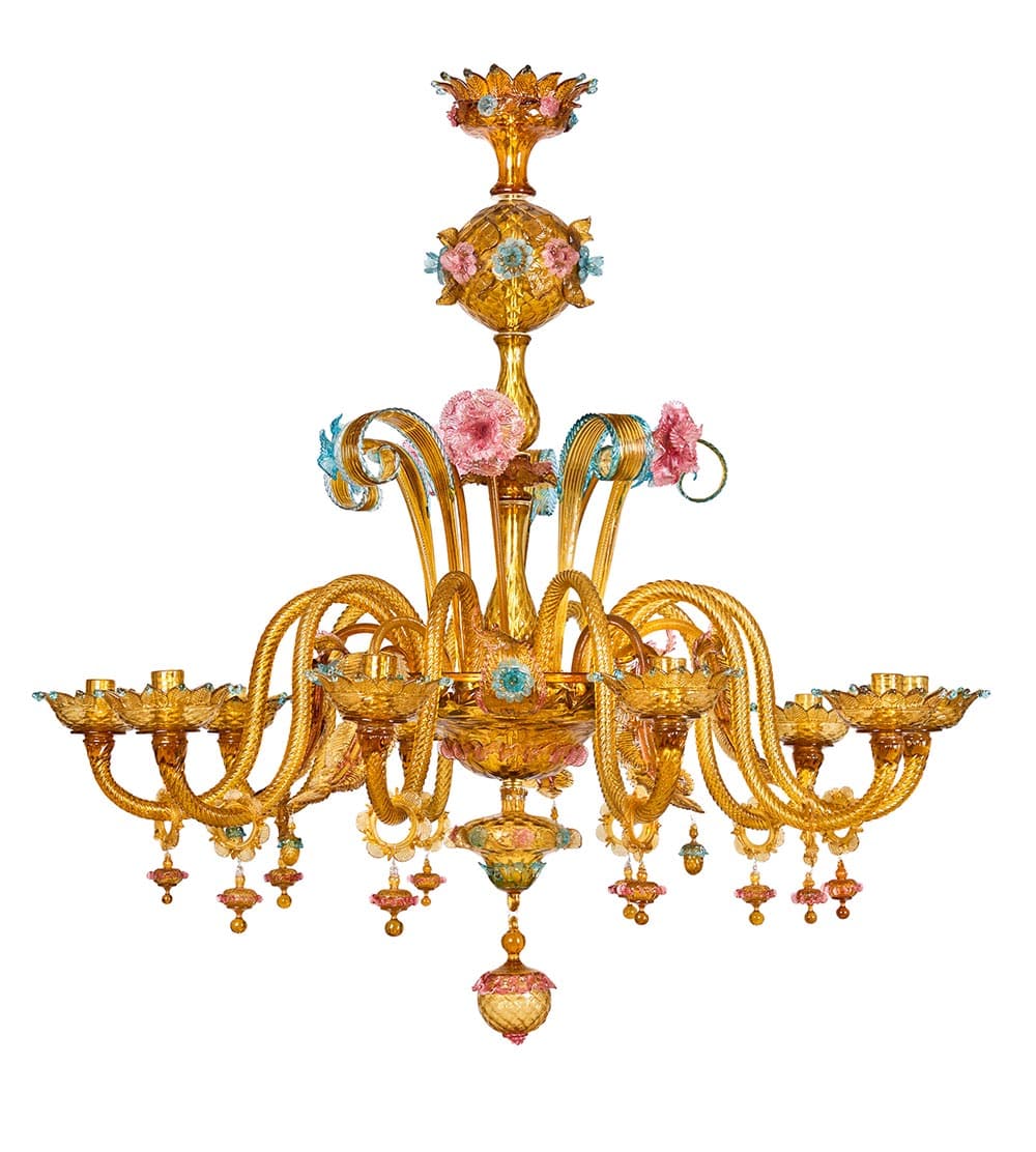 Murano Glass Chandelier Murano Glass Chandelier